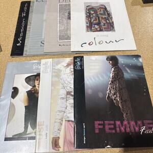 Mission Falls & Colinette Yarns Knitting Magazines Lot – Fiber Art Patterns